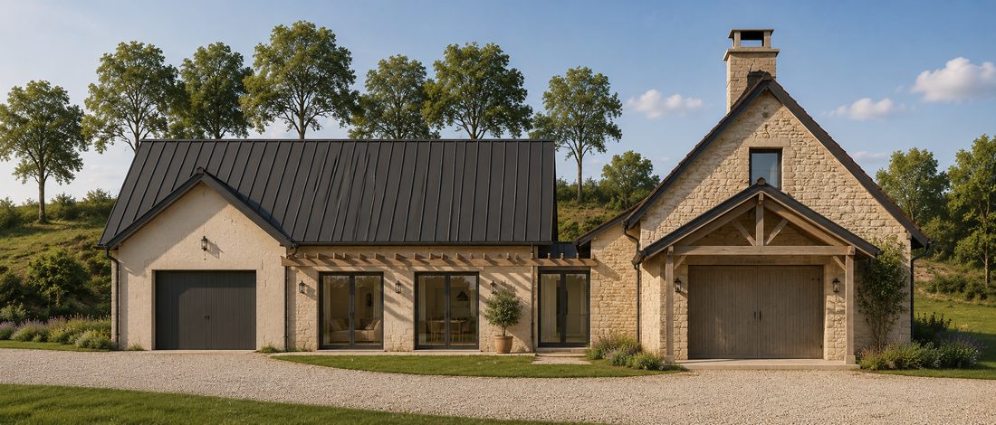 Extension de maison individuelle, Montaignac-sur-Doustre (19)