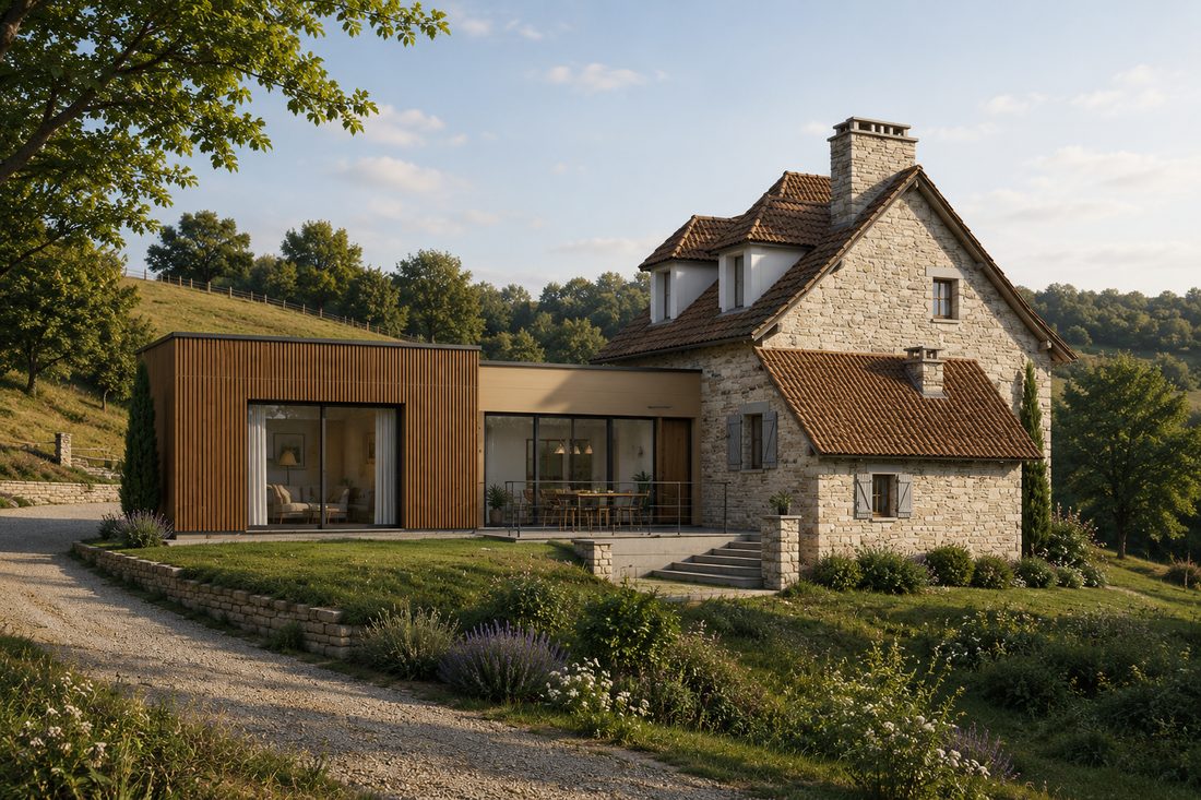 Extension de maison individuelle, Orgnac-sur-Vézère (19)