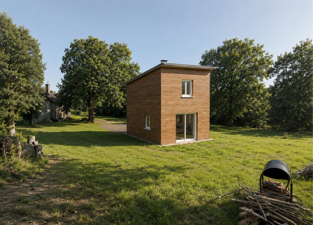 Construction d'une tiny house, Gramat (46)